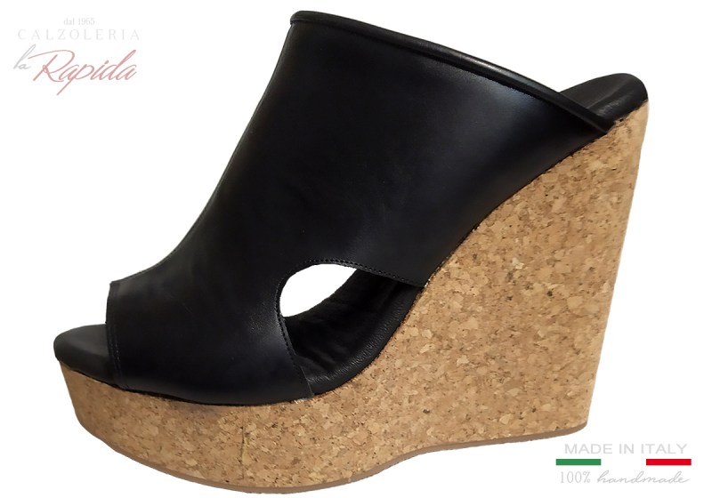 Zeppe Donna Alte in Sughero Women Wedge Shoes